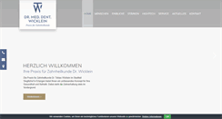Desktop Screenshot of dr-wicklein.de